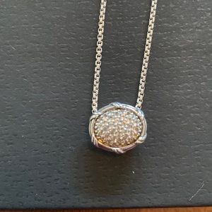 Peter Thomas Roth White Topaz and Sterling Silver Necklace